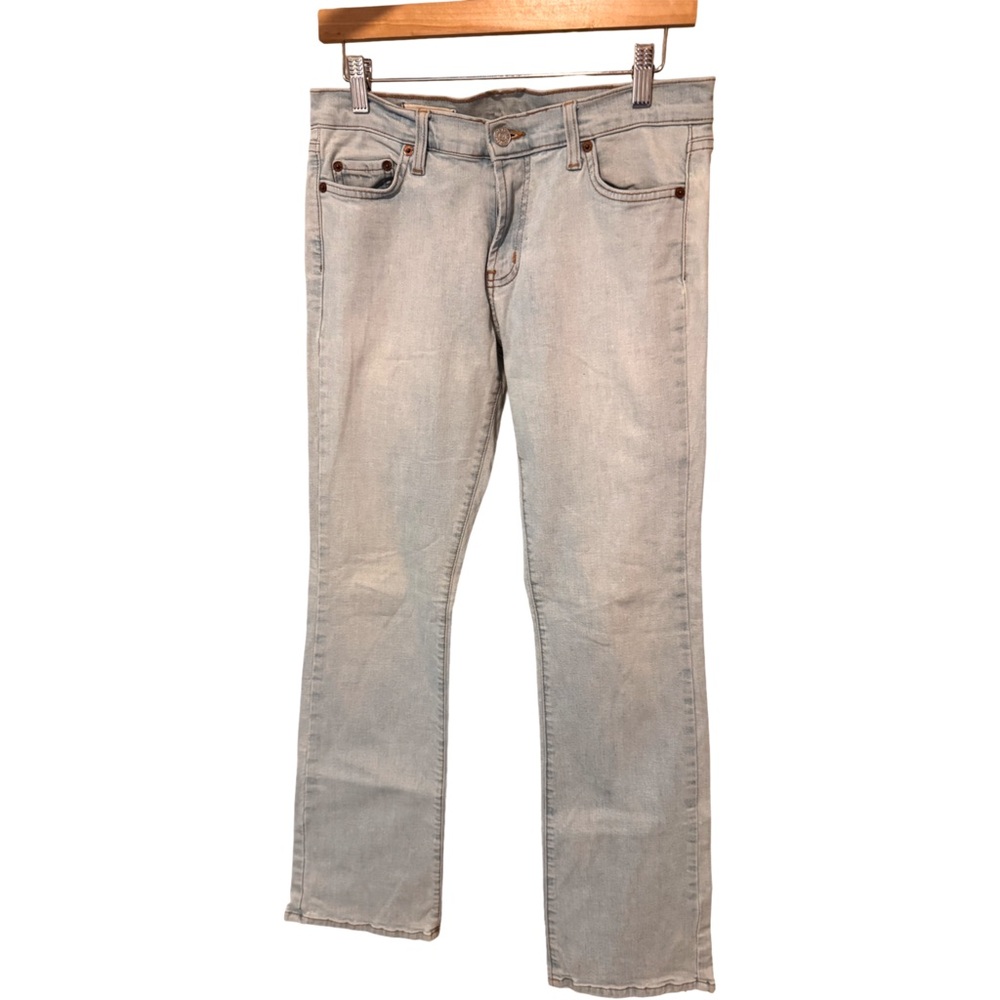 Red Engine Light blue Denim